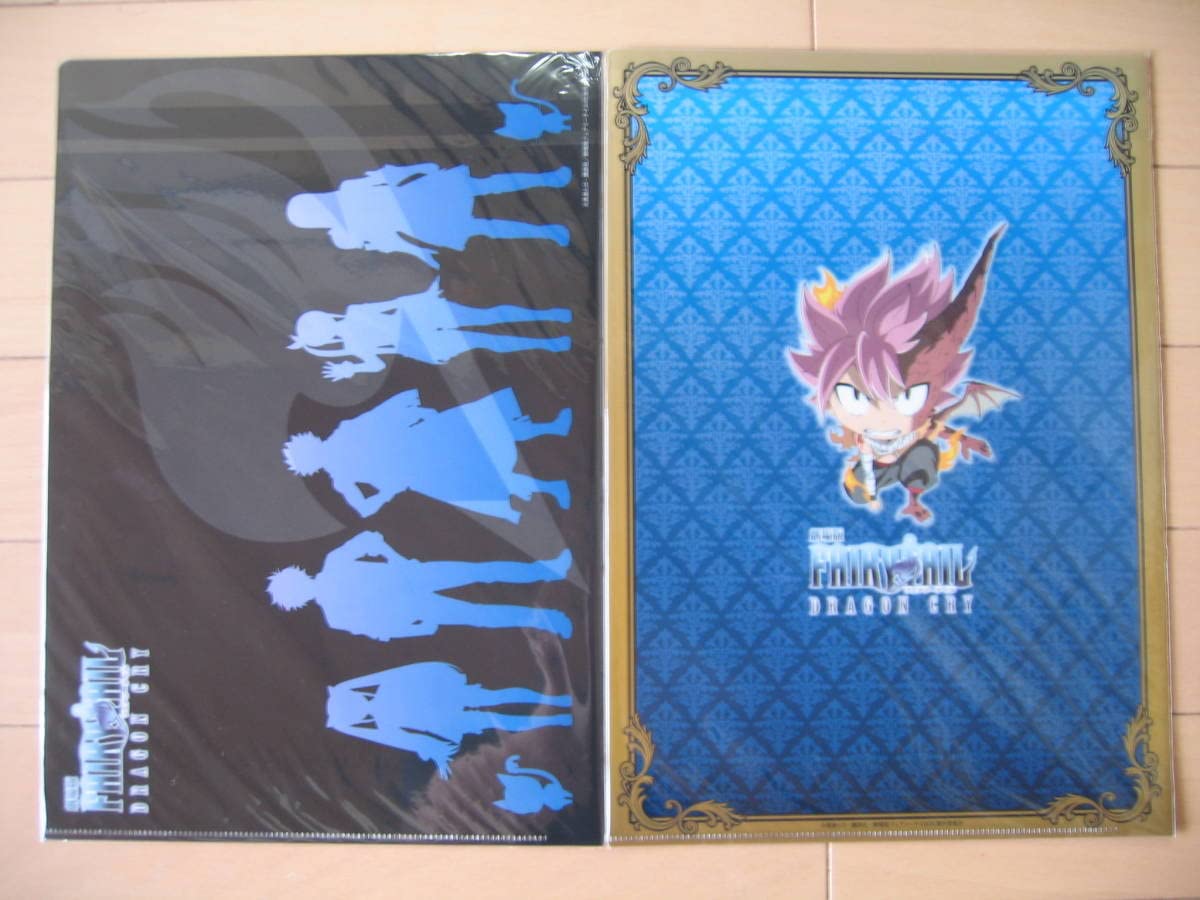 Amazon.co.jp: 劇場版 FAIRY TAIL DRAGON CRY クリアファイル A4 2枚